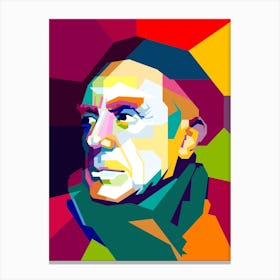Pablo Picasso Maestro Painting Artist Wpap Canvas Print