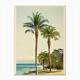 Sorrento Back Beach Australia Vintage Canvas Print