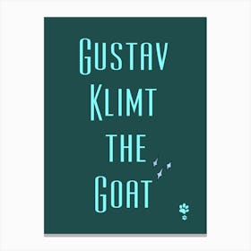 Gustav Klimt The Goat Canvas Print