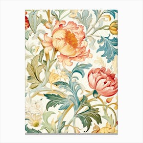 Floral Wallpaper 44 Canvas Print