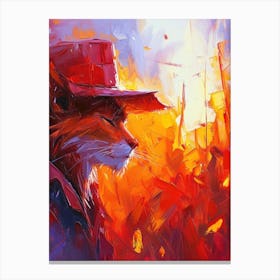 Red Fox 1 Canvas Print