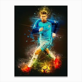 Kevin De Bruyne Skill Canvas Print