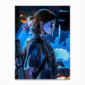Last Of Us game Canvas Print