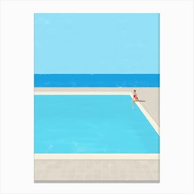 Swimming Pool 1 Canvas Print