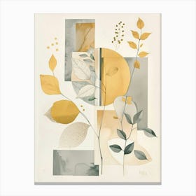 'Yellow Leaves' 2 Canvas Print