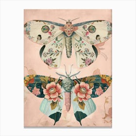 Butterfly Symphony William Morris Style 7 Canvas Print