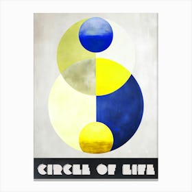 The Circle Of Life Light Canvas Print