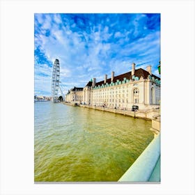 London Eye 4 Canvas Print