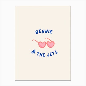 Bennie & The Jets Canvas Print