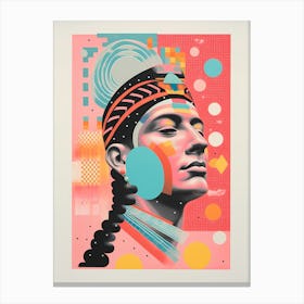 Aztec Woman Canvas Print