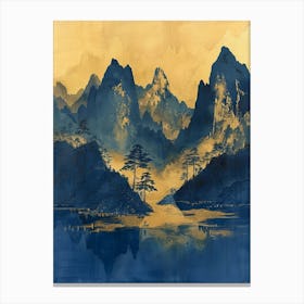 Chinese Mountains 57 Canvas Print