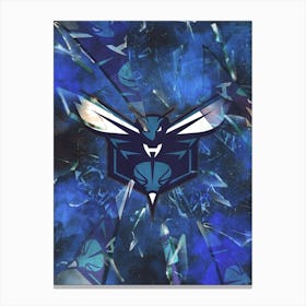 Charlotte Hornets 2 Canvas Print