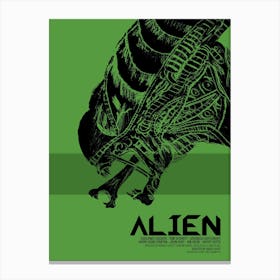 Alien artwork xenomorph Canvas Print