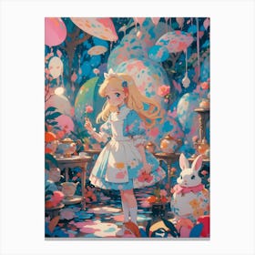 Alice In Wonderland 1 Canvas Print