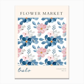 Flower Market 18 Canvas Print