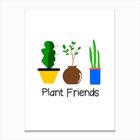 Plant Friends Canvas Print