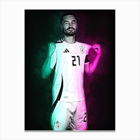 Ilkay Guendogan Canvas Print