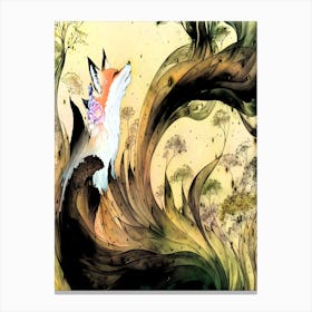 Enchanted Spirit Fox Canvas Print