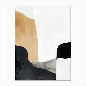 Breathing Textures Minimalist Style Canvas Print