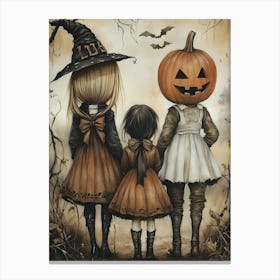 Three Witches Canvas Print