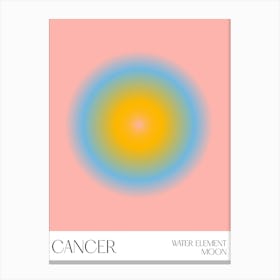 Cancer Aura Canvas Print