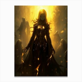 Dark Elf 3 Canvas Print