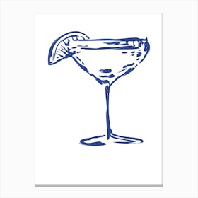 Martini Glass Canvas Print