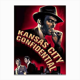 Kansas City Confidential (1952) Canvas Print