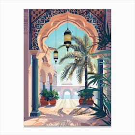 Arabic Arabic Arabic Canvas Print