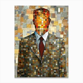 Mosaic Man 1 Canvas Print