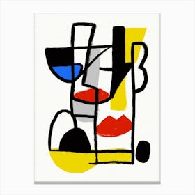 Abstract Painting composition 2 Canvas Print