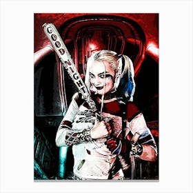 Harley Quinn 3 Canvas Print