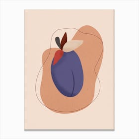 Plum Canvas Print