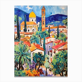 Lucca Italy 1 Fauvist Painting Canvas Print