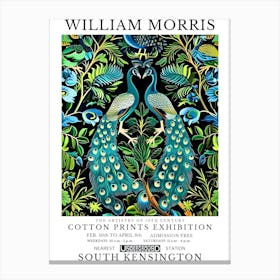 William Morris Exhibitions Birds Series 41 Canvas Print