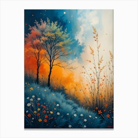 Autumn Trees Canvas Print