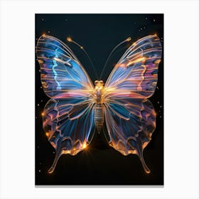 3d Butterfly Canvas Print