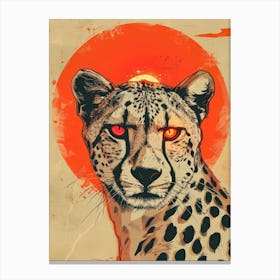 Cheetah 58 Canvas Print