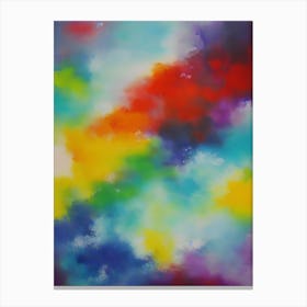 Rainbow Clouds Canvas Print