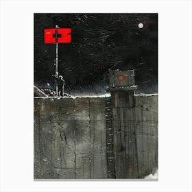 'The Red Flag' Canvas Print