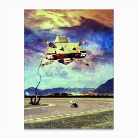 Intergalactic GP Canvas Print