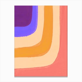 Abstract Vibrant Canvas Print