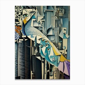 Peacock By Pablo Picasso Canvas Print