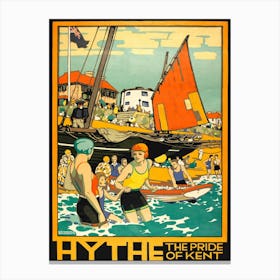 Hythe, The Pride Of Kent Canvas Print