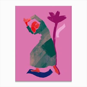 Dancing In Pink Canvas Print