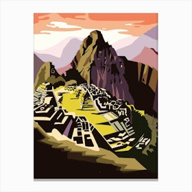 Machu Picchu, Peru Canvas Print