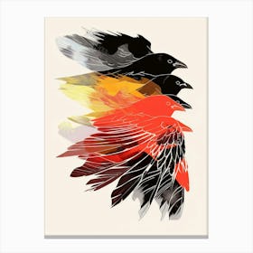 Crows 11 Canvas Print