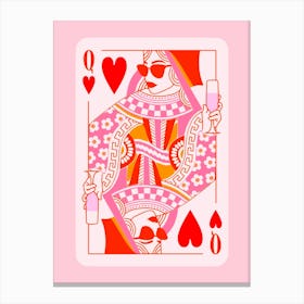 Queen Of Hearts 2 Canvas Print