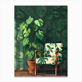 Room With Plants Canvas Print