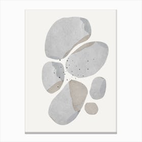 Stones of Zen Canvas Print